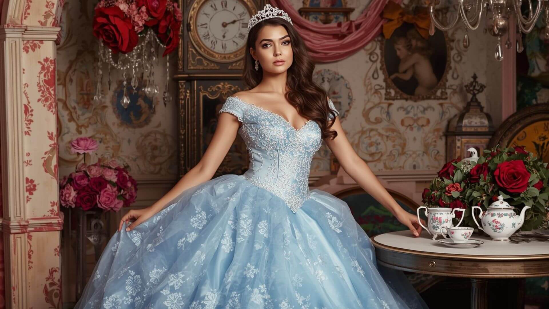 Alice in Wonderland Quinceañera