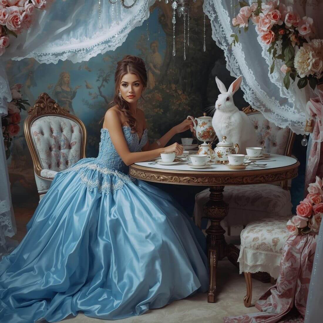 Alice in Wonderland Quinceañera