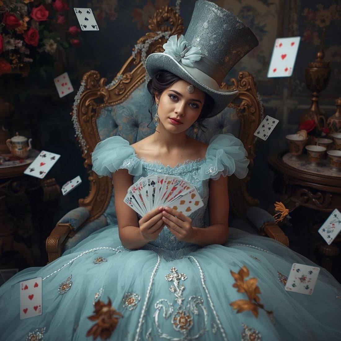 Alice in Wonderland Quinceañera
